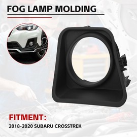 Fog Light Bezel for Toyota Tundra 2014-2021 1 Pair Front Driver and Passenger Side Fog light Covers, TO1038175, TO1039175 521280C070, 615343560670, 521270C070, 615343558653