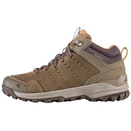 Oboz Sypes Mid Leather B-Dry Hiking Shoe - Men's Cedar Brown 10 Wide