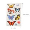 BIUDECO 20 Sheets Butterfly Temporary Fake for Women Girls Boys