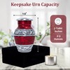 Mini Urns for Human Ashes - Set of 4 Keepsake
