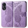 DEDUX Flip Wallet Case for Oppo A58 4G, 3D Embossed