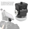 Multi‑function Ball Head,Mini Aluminium Alloy 3KG Load 180/360 Rotation Adjustable