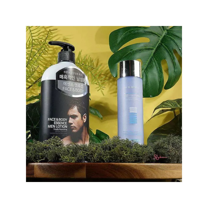 남성 올인원1+바디로션1세트 매혹적인 영양공급 피부pqr238 Men's All-in-One 1+ Body Lotion
