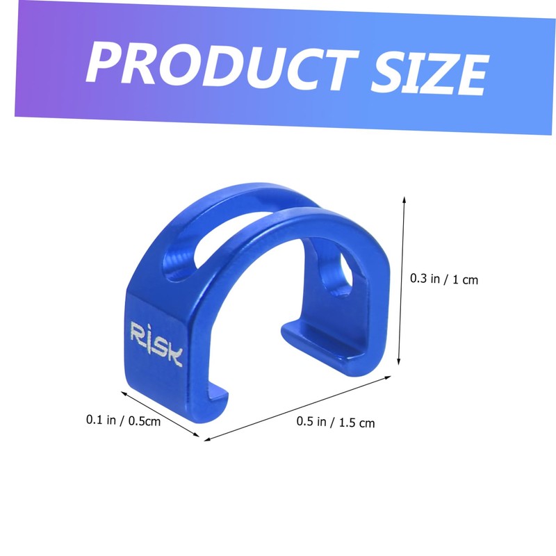 Gatuida Pcs Bike Cable Buckle c Clip Buckle for Road