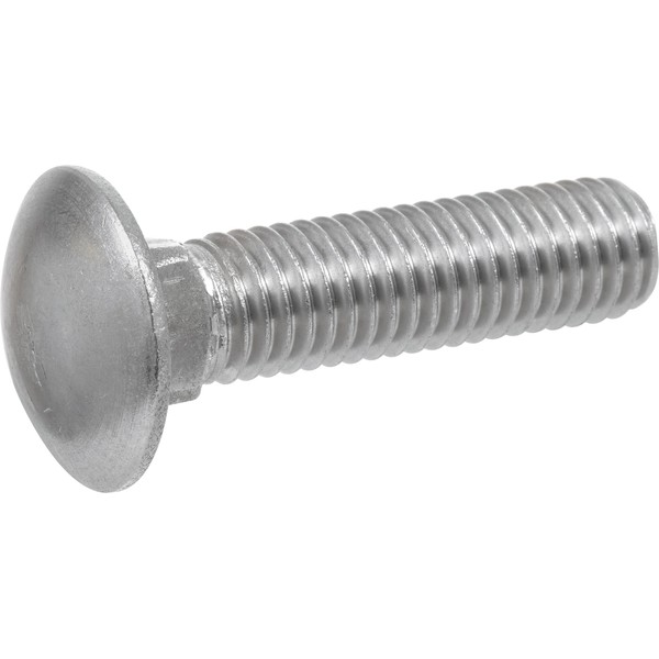 Hillman 832522 Stainless Steel Carriage Bolt, 1/4 x 2-1/2-Inch, 25-Pack