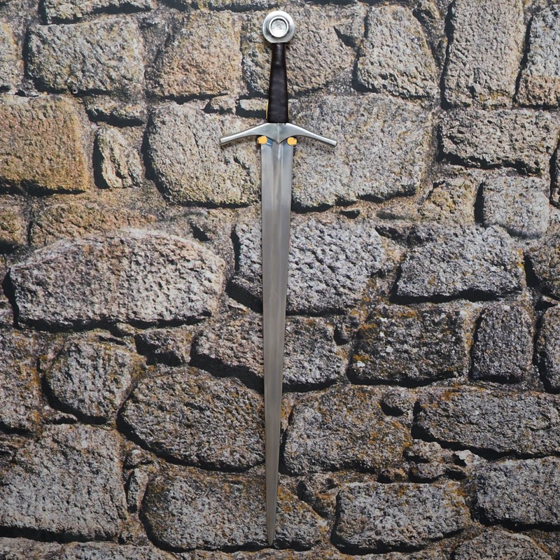 Mythrojan Metal Single Sword Vertical Wall Mount Universal Sword Holder