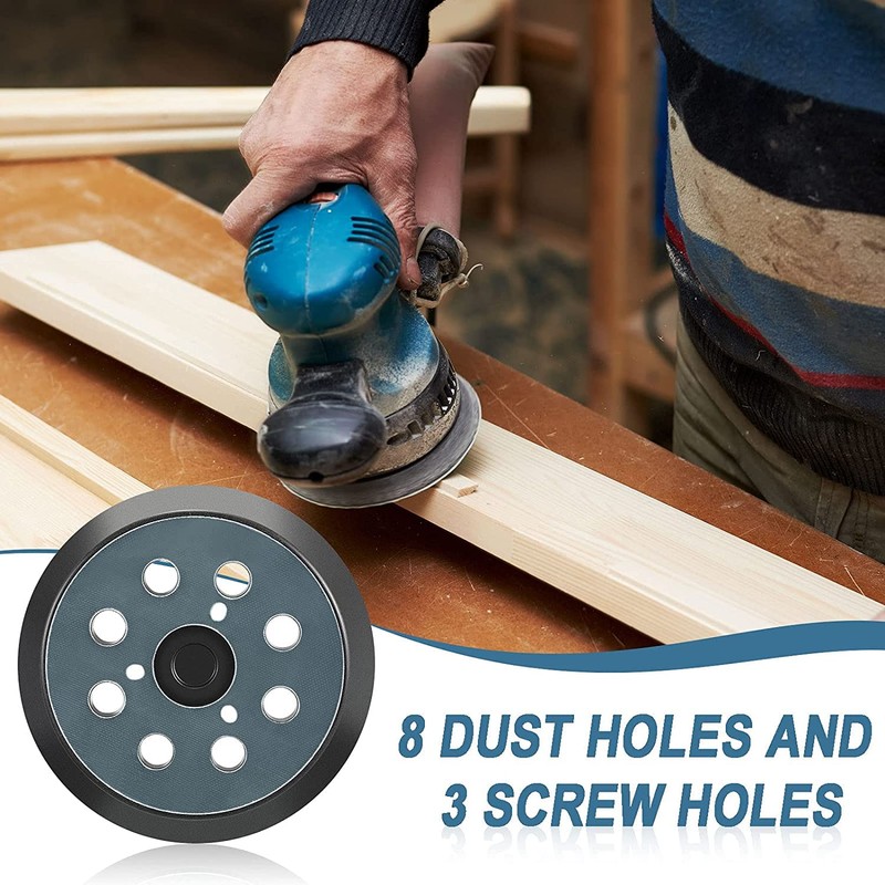5" Sander Pad Replacement for DeWalt OE# 151281-08,Fits DW421,DW423,DW4388,D26451and D26453,Compatible
