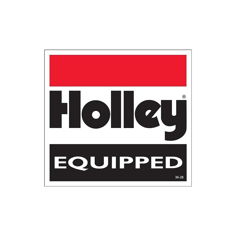 Holley 36-28 Equipped Decal