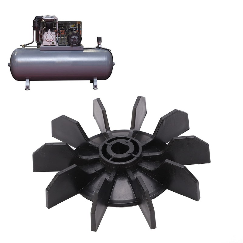 Fan Blades Replacement, 14mm Shaft 135mm Outer Diameter, Central Pneumatic