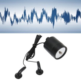 Through Wall Sound Amplifier, Sensitive Listen Through Wall Contact Amplifier System, Amplifier Through Wall for Pipe Water Oil Leakage