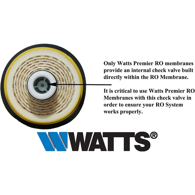 Watts Premier 560014 Membrane 110009 24 GPD Membrane, 1-Pack, Yellow