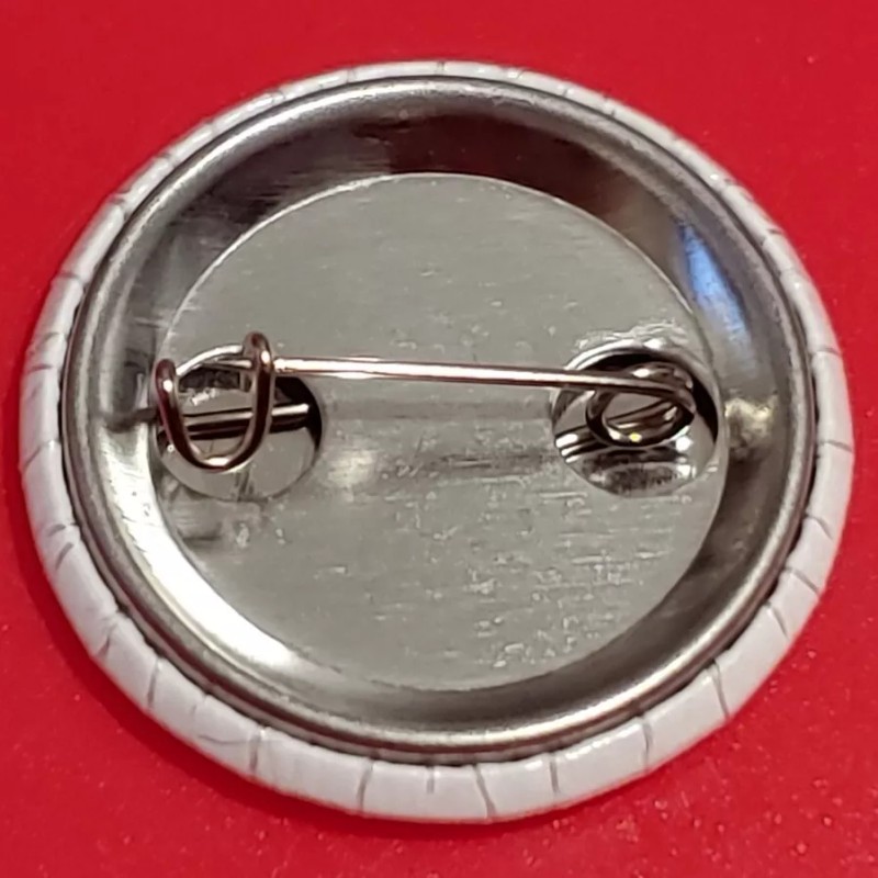 1 Inch White Bikini Kill Punk Round Pinback Button