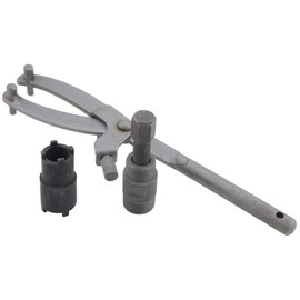 GOOFIT 3 Pcs Set Stator Removal Kit Clutch Tool Double-head Repair Tools Magneto Pull Code 24mm/27mm Holder Replacement For Chinese Scooter Parts Pit Bike