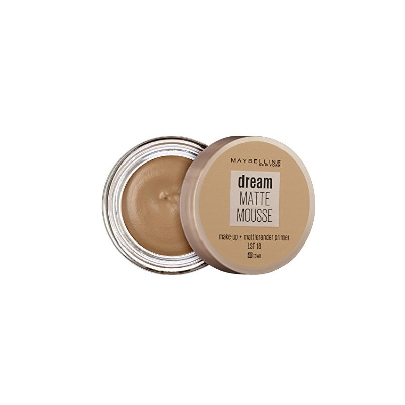 Maybelline New York Make Up, Dream Matte Mousse Make-Up, Mattierend,