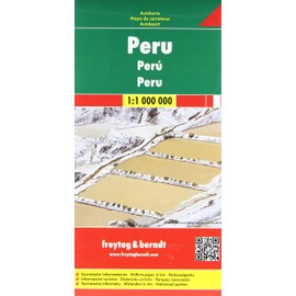 Peru, Autokarte 1:1 Mio.: Touristische Informationen. Entfernungen in km. Nationalparks (freytag & berndt Auto + Freizeitkarten, Band 199)