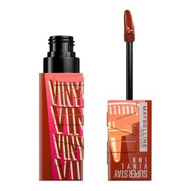 Maybelline labial líquido brillante de larga duración Superstay Vinyl Ink Sauce collection edición límitada tono sweet n sour 190, 4.2ml