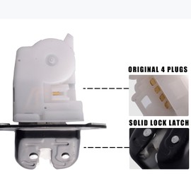 Predep Liftgate Latch Trunk Lock Actuator Compatible for Nissan Murano 2005-2007 Versa 2007-2012 Rogue 2008-2013 Leaf 2011-2017 Infiniti Ex35 2008-2012 Replace 90502-CA00C, 90502-EN000, 90502-ZN90A