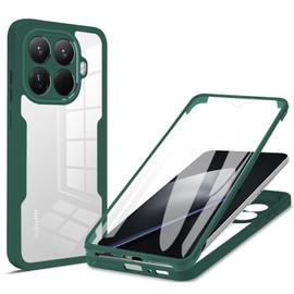 MRRSIWEI for Xiaomi 17 Case with Screen Protector.Full Green