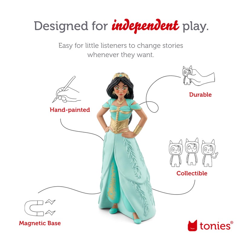 Tonies Jasmine Audio Toy Figurine from Disney's Aladdin