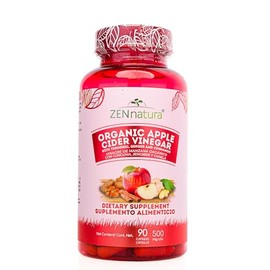 ZEN NATURA  VINAGRE MANZANA ORGANICO CURCUMA 90 CAPS                                                                                                  