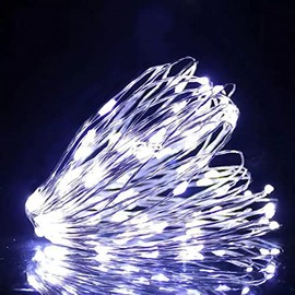 ZPH 4 Pack Fairy Lights Battery Operated, 20 Led 80 INCH Fairy Lamp Strings,Battery Powered Lamp Strings Cold White, Suitable for Wedding Decorations, Parties, Christmas Wreaths, Party Decorations