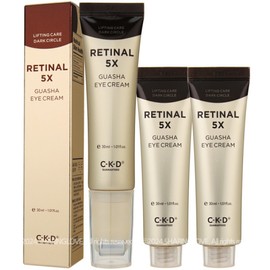 CKD Retinal 5X Guasha Eye Cream (1 main product + 2 refills) / CKD 씨케이디 레티날 5X 괄사 아이 크림 본품 1개 + 리필 2개