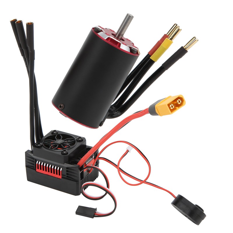 V2 3660 3200KV 4 Pole Supersonic Brushless Sensor Motor with