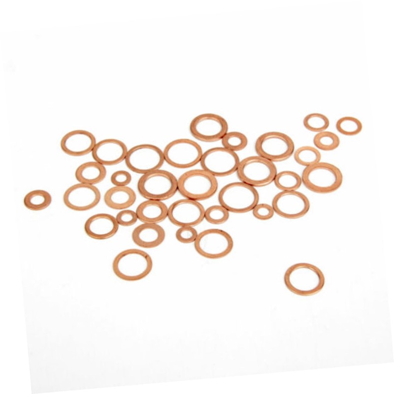 CHILDWEET Seal Cover Flat Washer Kit 200pcs Set Sealing Ring