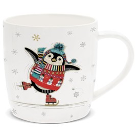 Lesser & Pavey Gift Coffee Mugs| Ceramic Coffee Mugs for Home or Work | Large Mugs for Hot Drinks | Penguin Tea and Coffee Cups - Bug Art