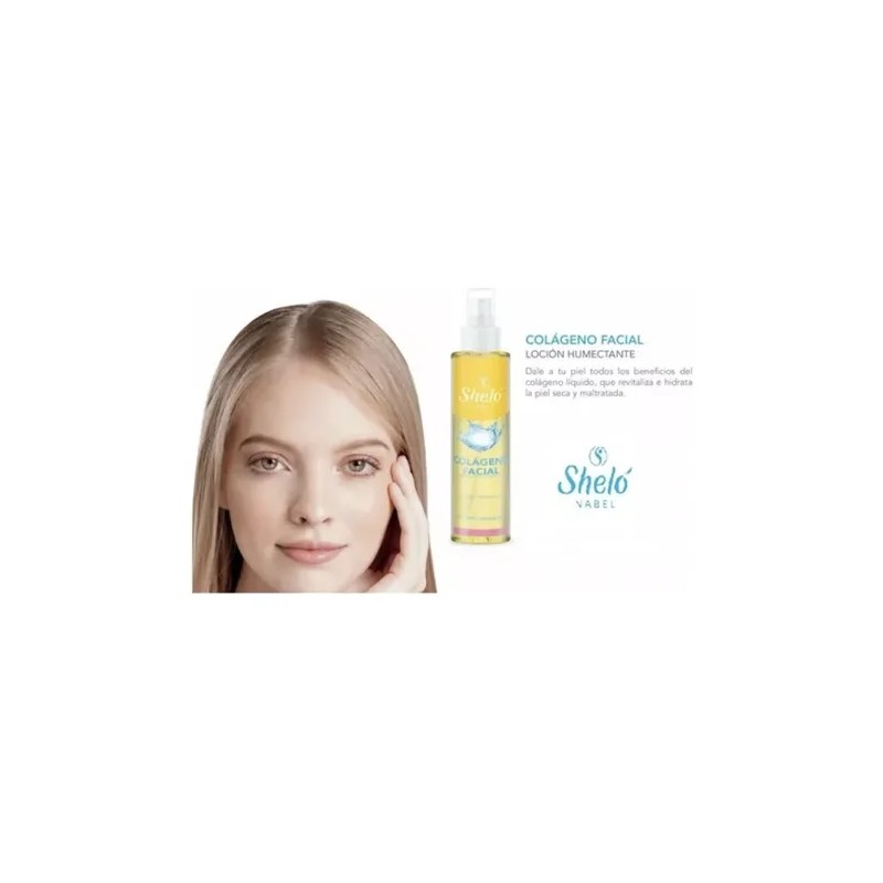 Sheló Nabel Colágeno Facial, Loción Humectante 140 Ml