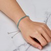 Philip Jones December Birthstone Friendship Bracelet with Blue Topaz Zircondia®