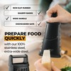 SWYSH Cheese Grater with Container Gourmet 4-Sided Stainless Steel Box