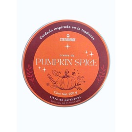 Crema Corporal Pumpkin Spice 200 Aroma Calabaza Especias Edición Temporada