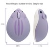 CHUYI Cute Hamster Wireless Silent Mouse Cartoon Portable Travel Mute