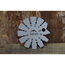 Wisemen Trading Stainless Steel Bevel Gauge Angle Range 15-120 Degree