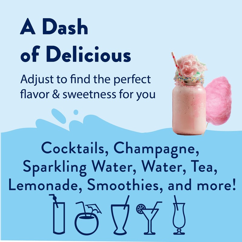 Jordan's Skinny Mixes Skinny Syrup Cotton Candy Flavored Zero Calorie