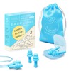 Soft Ear Plugs for Sleeping Noise Reduction, Made of Silicone,