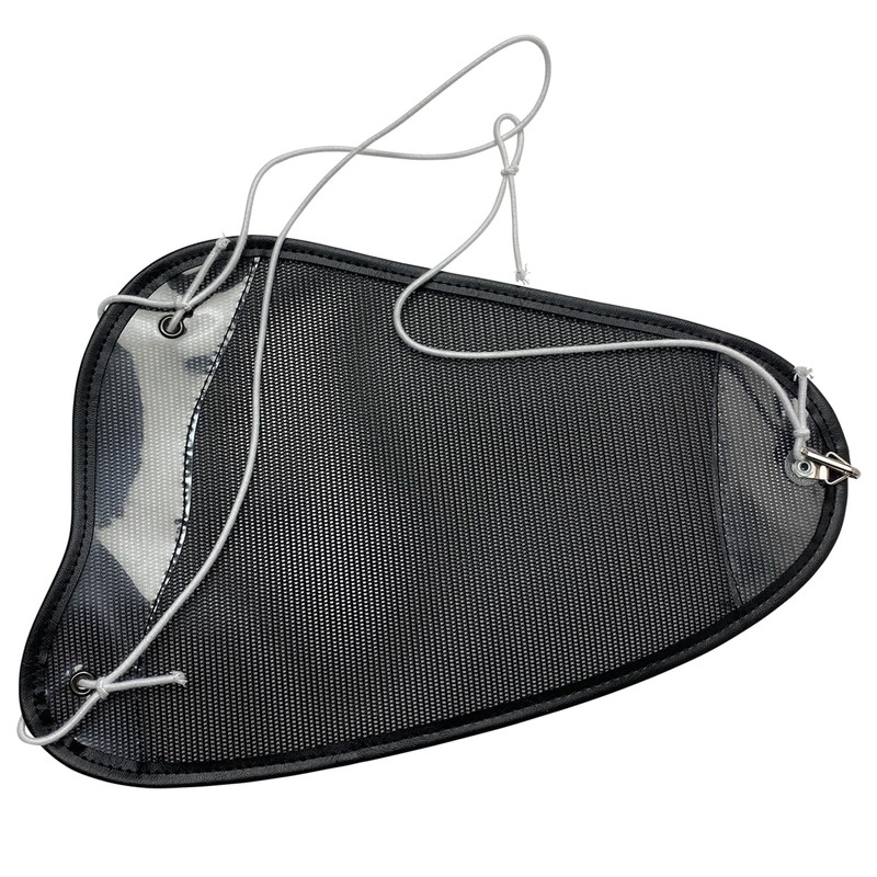 Sambu Archery Shop H-097 Kyudo Bib Mesh Protective White Black