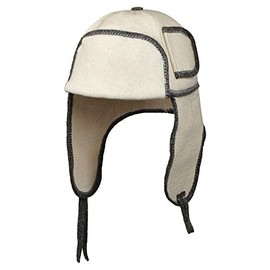 LeGran Saunahut Ushanka Filzkappe Saunamütze für Sauna