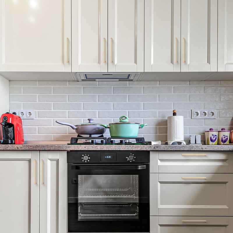 Ravinte 10 Pack Solid 5 Inch Center to Center Slim