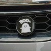 3D OM Badge, Ghost, 3-inch Grill Badge, Mini Cooper, Realistic