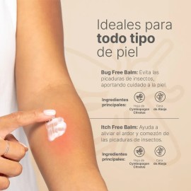 Kit Anti Picaduras Y Bálsamo Natural Para Insectos B Life