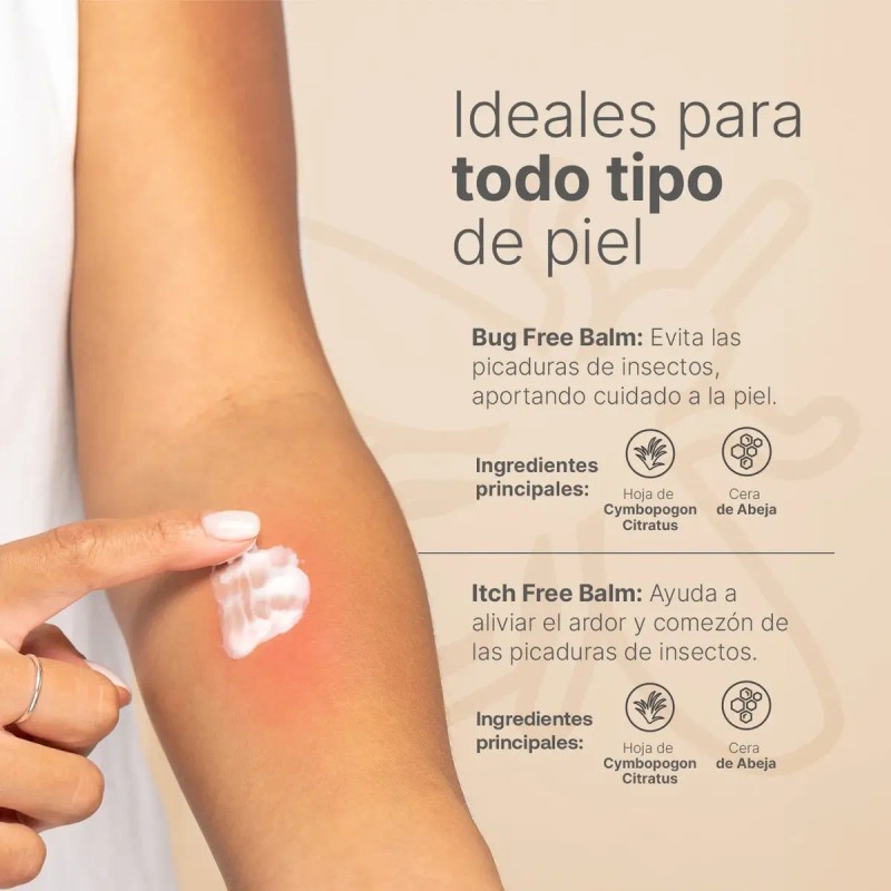 Kit Anti Picaduras Y Bálsamo Natural Para Insectos B Life