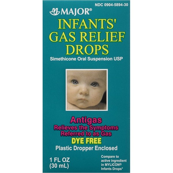Major Infants' Gas Relief Drops - 1 oz