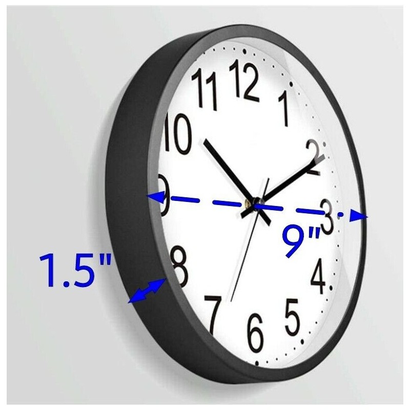 Unbranded Mickey Mouse Wall Clock 9" Nice For Gifts or