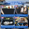 mucar Back Seat Extender for Dogs,Waterproof Dog Car Seat Cover