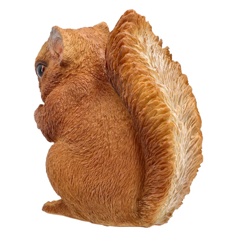 Figuren Shop GmbH Garden Squirrel Figurine - Weatherproof & Hand-Painted