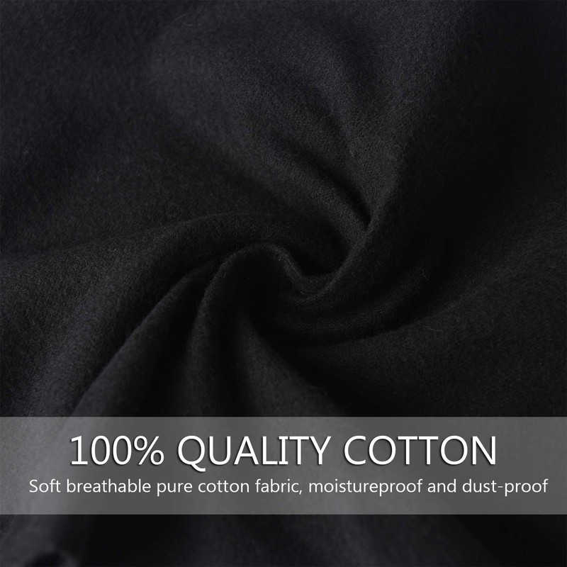 PlasMaller Shoe Storage Bags 100% Cotton with Drawstring For Men
