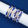Smilelife Baseball Bracelets for Women Game Day Stackable Bracelets Baseball