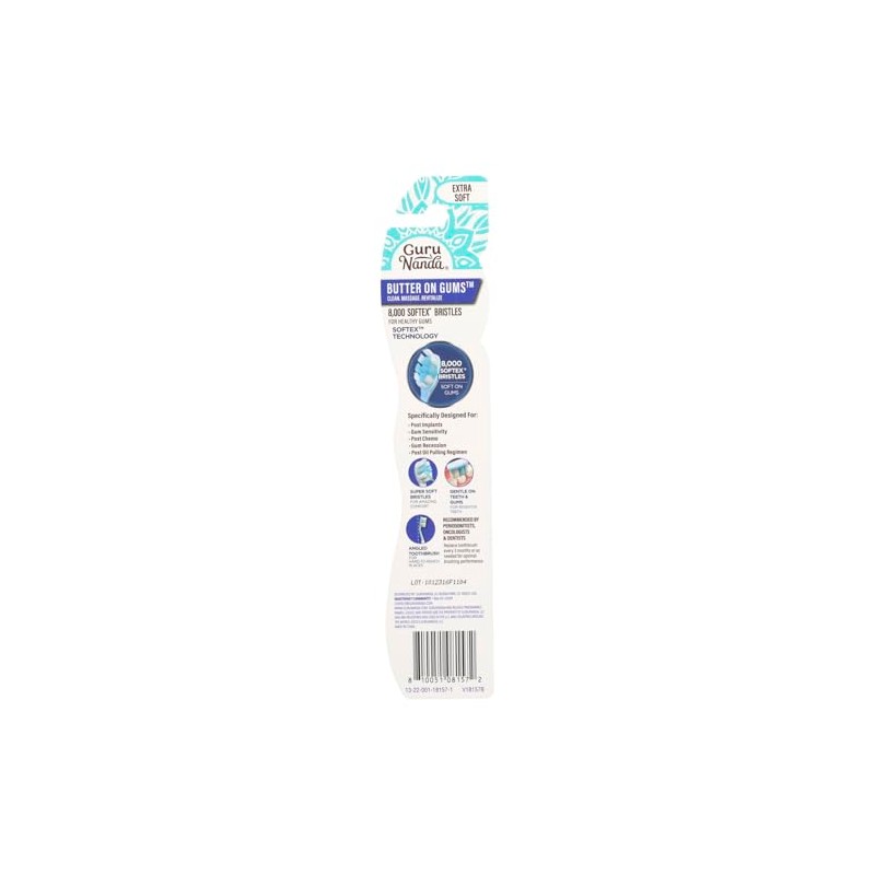 GuruNanda Dental Guru Soft Clinical Care+ Xtra Clean Cepillo de